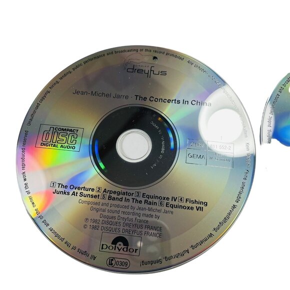 Jean Michel Jarre The Concerts in China Music 2 CD Tested - Picture 2 of 12